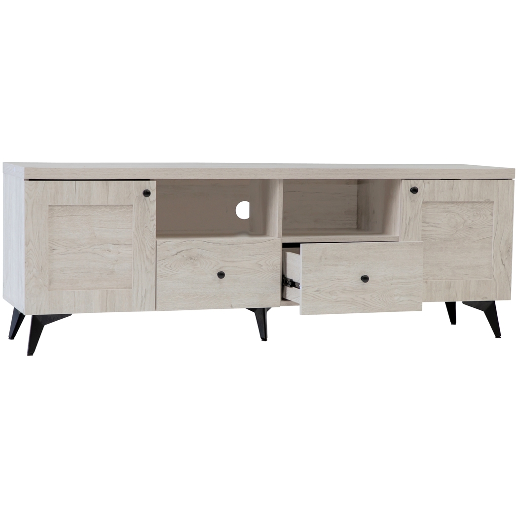   Bayville 2 Door 2 Drawer Entertainment Unit 160cm