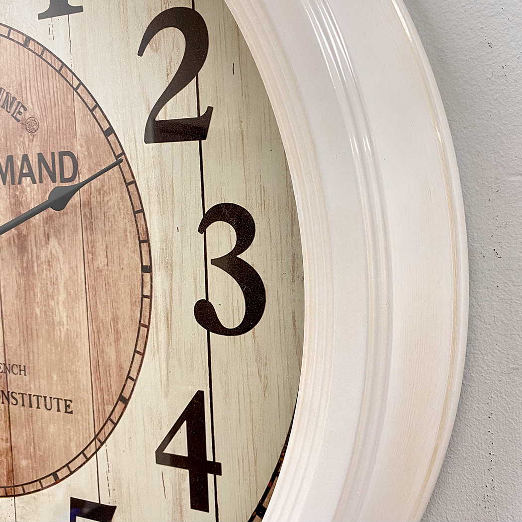   Antique Metal Frame Wall Clock 62cm