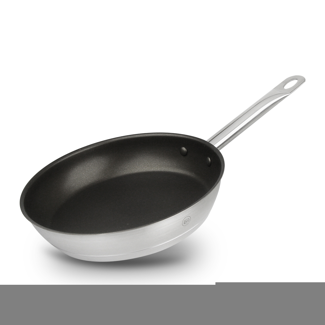  Pro-X Stainless Steel Frying Pan w/ Non-stick Coating 30cm