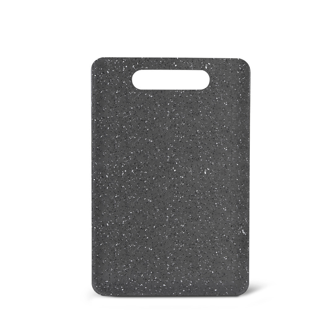   HOLSTEIN Plastic Cutting Board with Marble Look 35.5x25.5x0.8cm