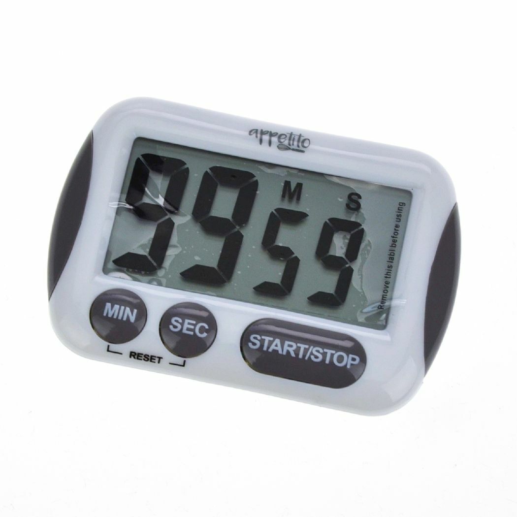 Appetito Digital Timer With Large LCD Display 100 Minutes