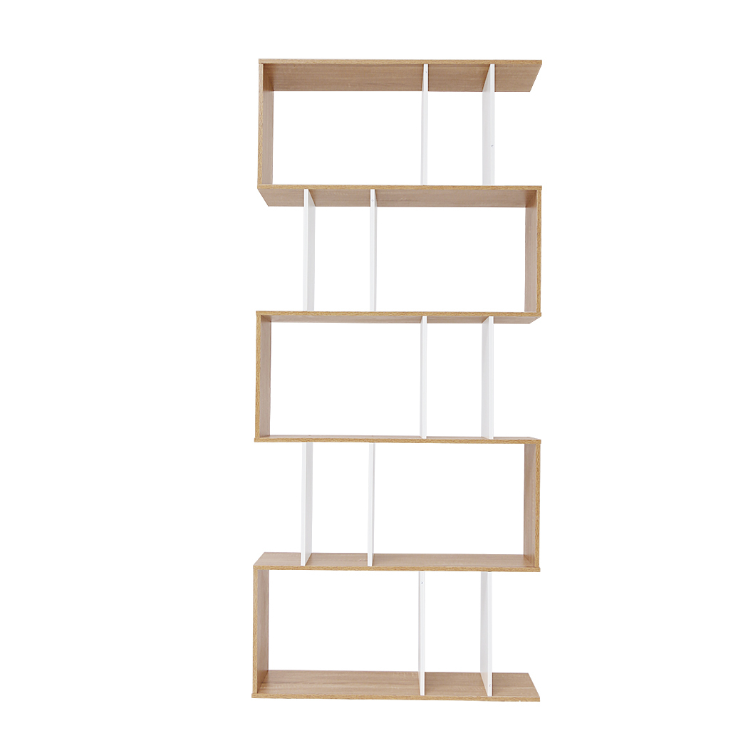   5 Tier Display Shelf Bookshelf Unit