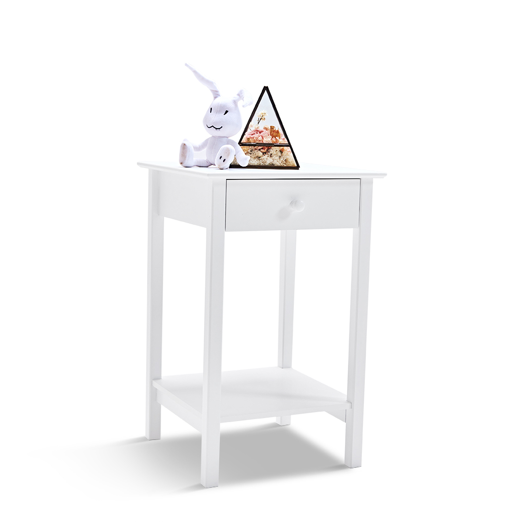   Franco Bedside Table White