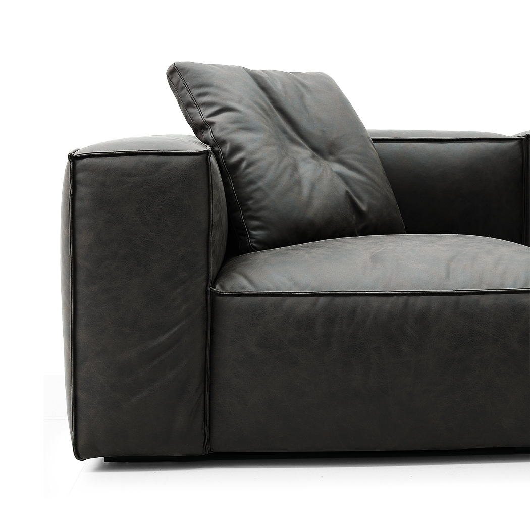   Jonathan 3 Seater Sofa Grey