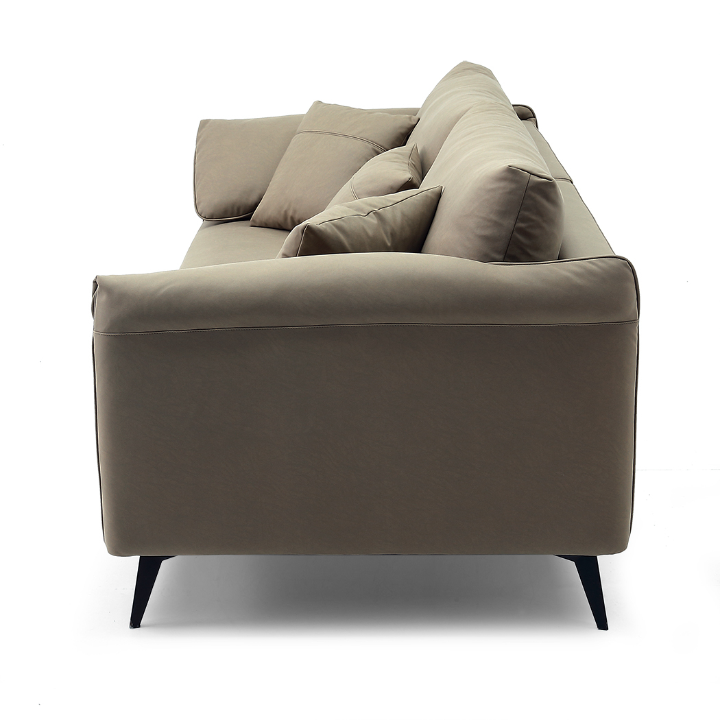   Lucas 3 Seater Sofa Camel