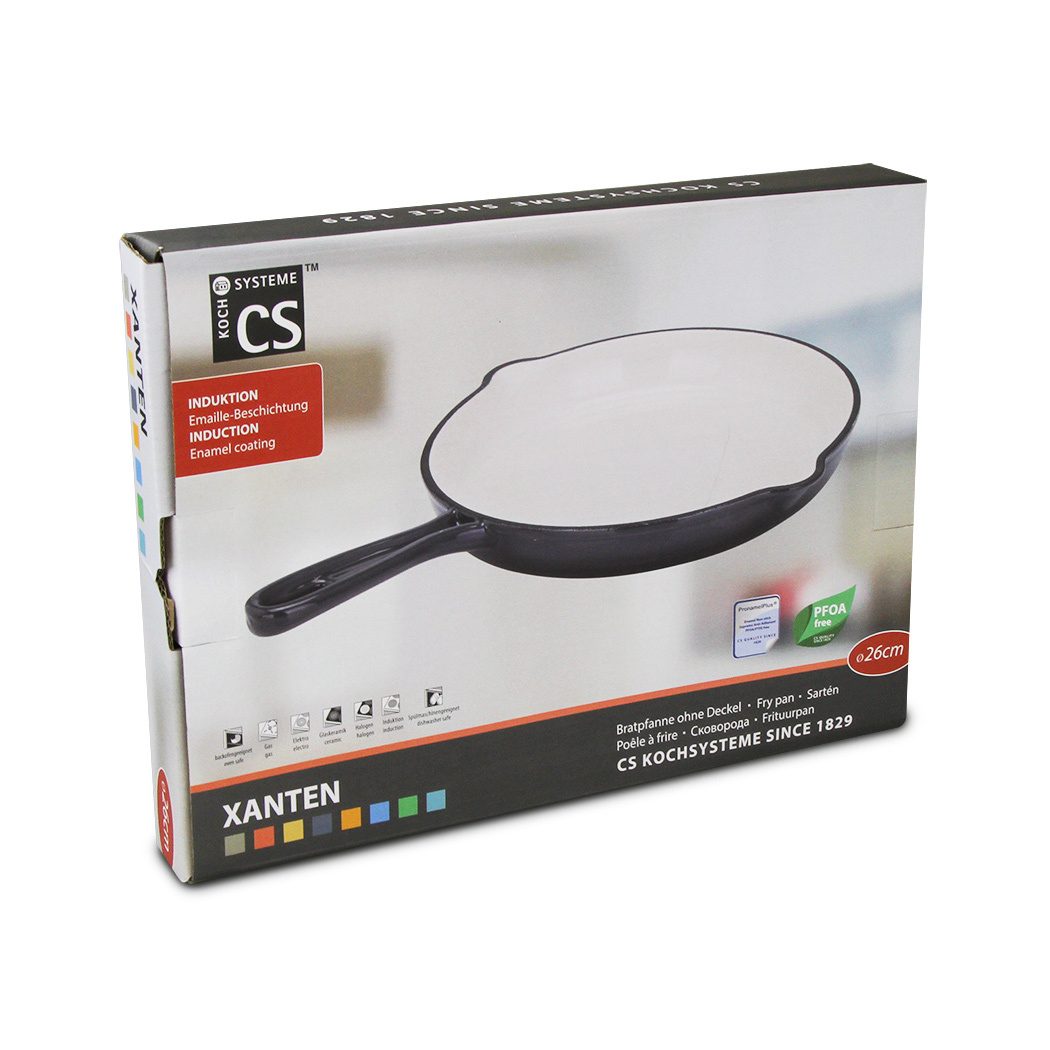   Xanten Cast Iron Frypan Grey 26cm