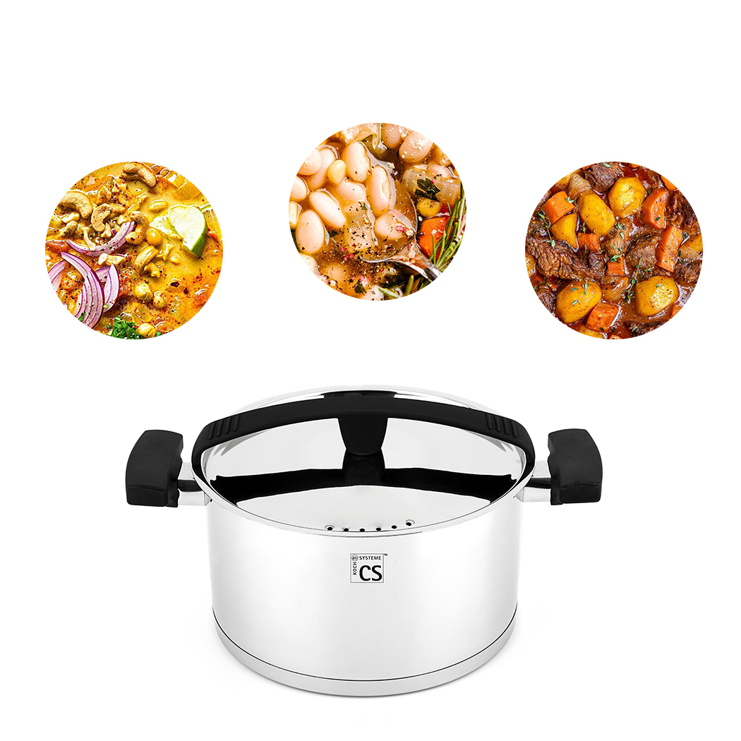   PADERBORN 2pc Casserole and Saucepan Set
