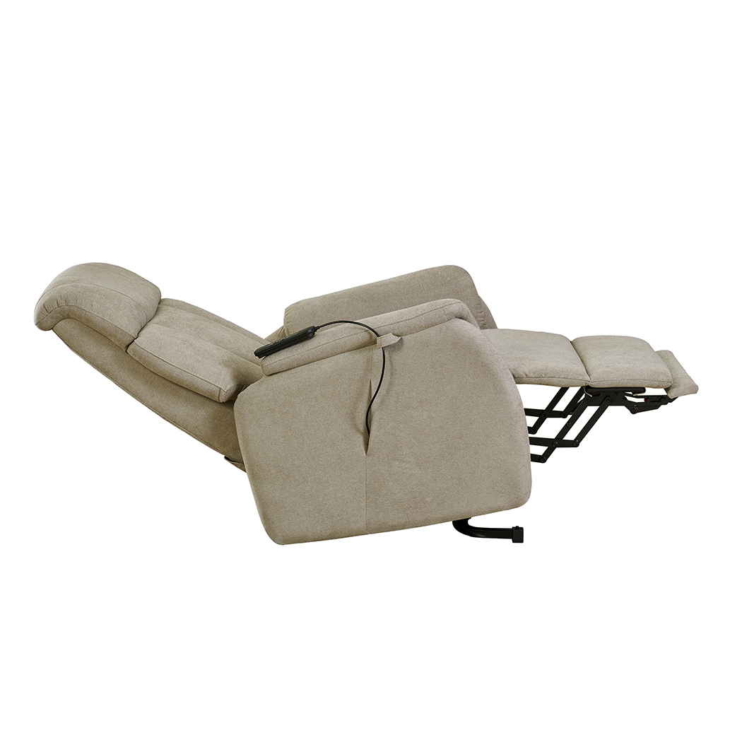   Carlton Electric Recliner Lift Chair Vanilla Beige