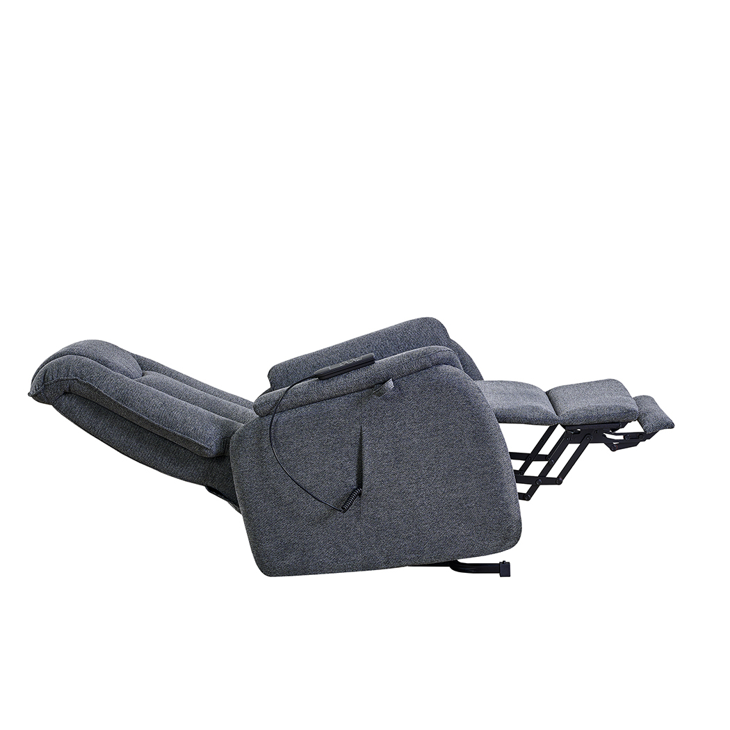   Harriton Electric Recliner Lift Chair Slate Grey