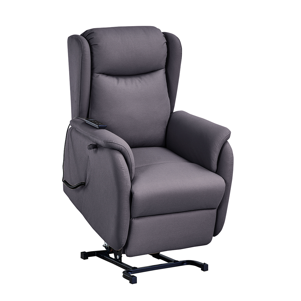  Hobart Electric Recliner Lift Chair Ash Black