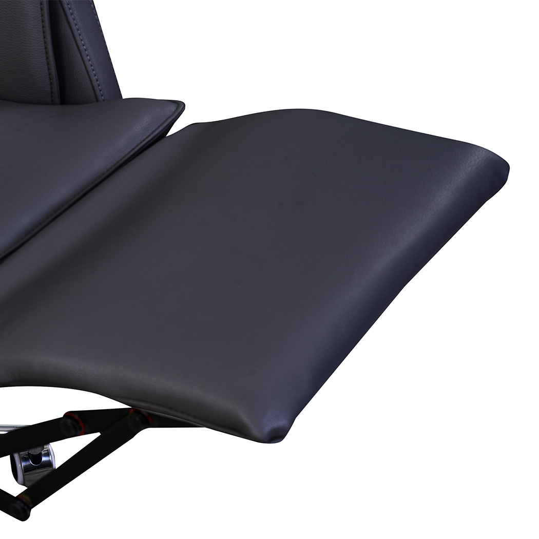 Leeton Office Recliner Chair Charcoal Black
