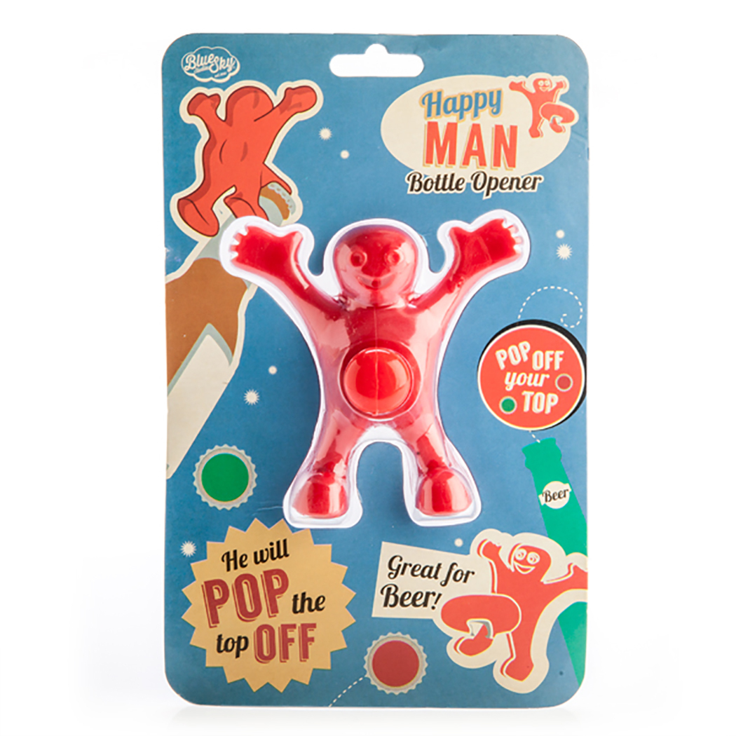   Happy Man Bottle Opener