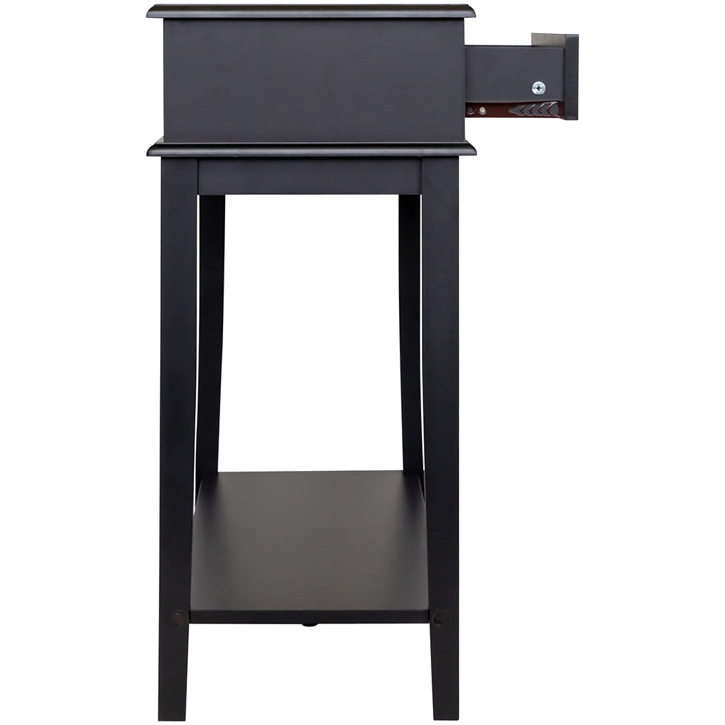   Chloe 2 Drawer Console Table Black