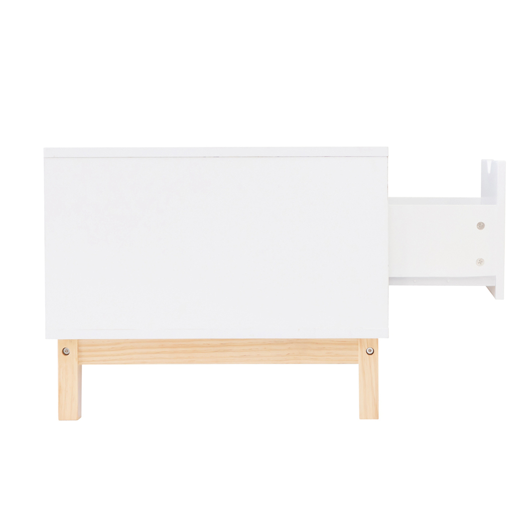   Alma Scandi 1 Drawer 1 Shelf Coffee Table