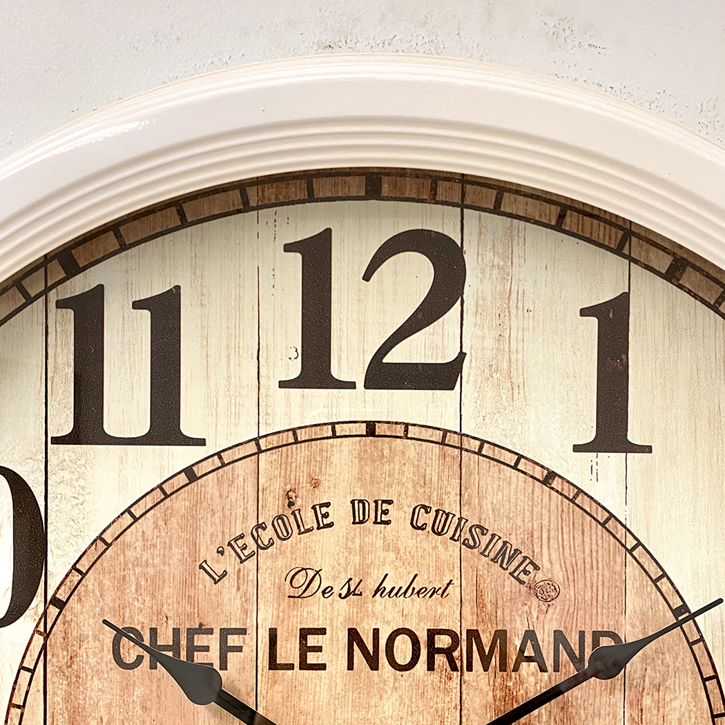   Antique Metal Frame Wall Clock 62cm