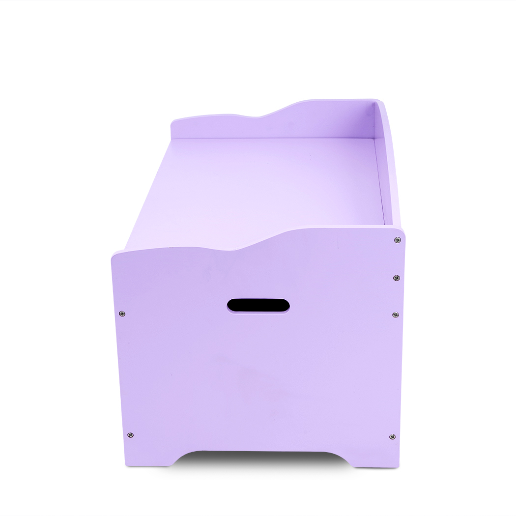 purple toy boxes