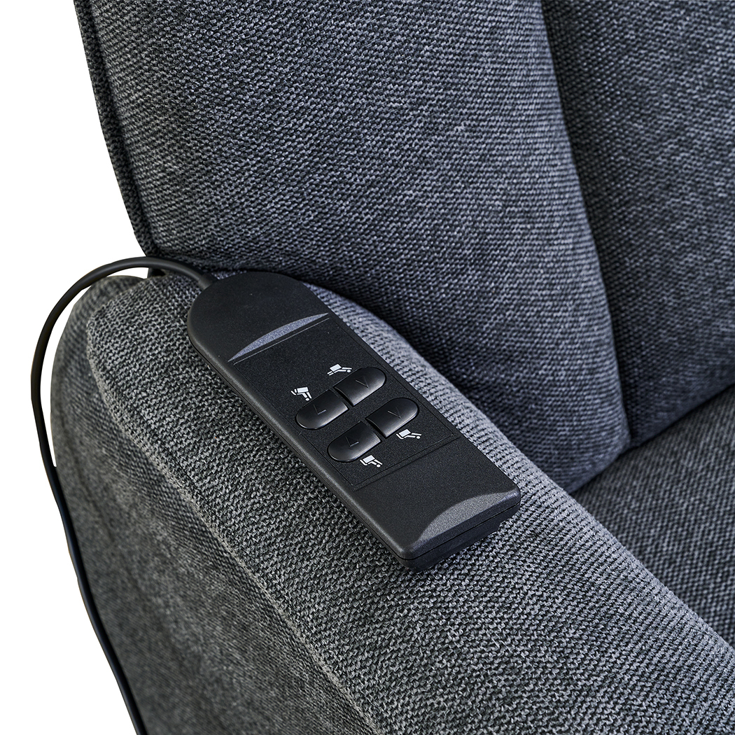   Harriton Electric Recliner Lift Chair Slate Grey