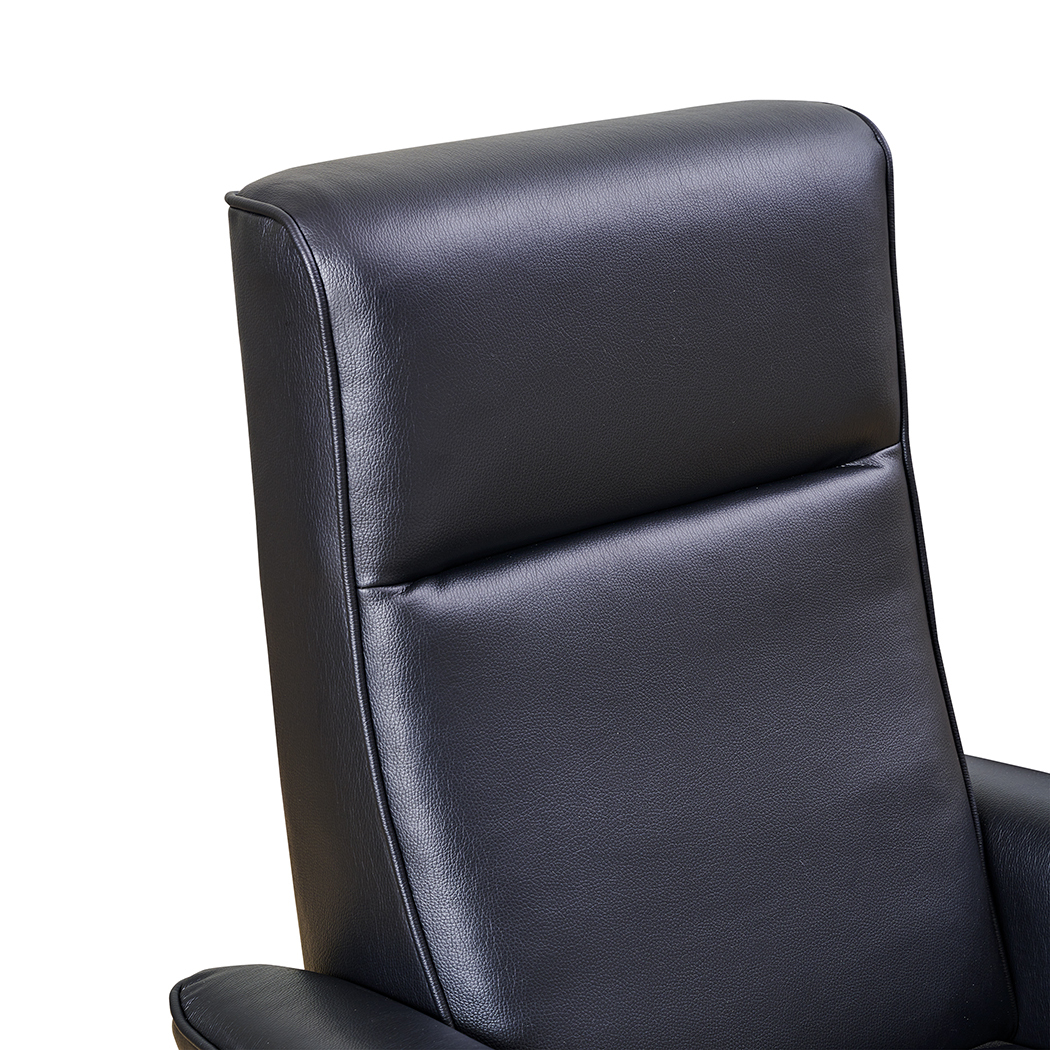   Alice Electric PU Leather Recliner Lift Chair Charcoal Black