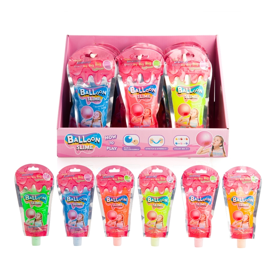   Balloon Slime with Straw