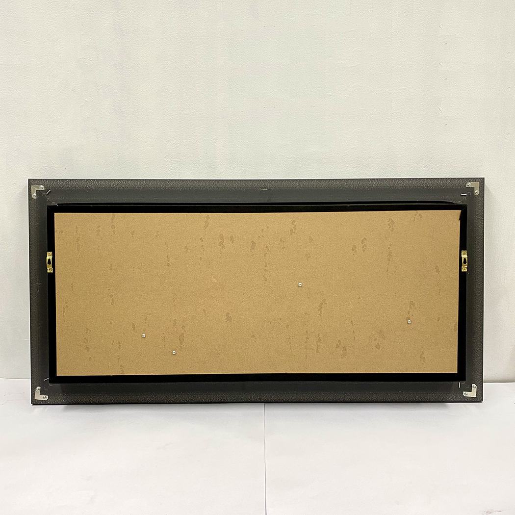   Home Decor Antique Plastic Gun Bullets Timber Frame with Glass Face