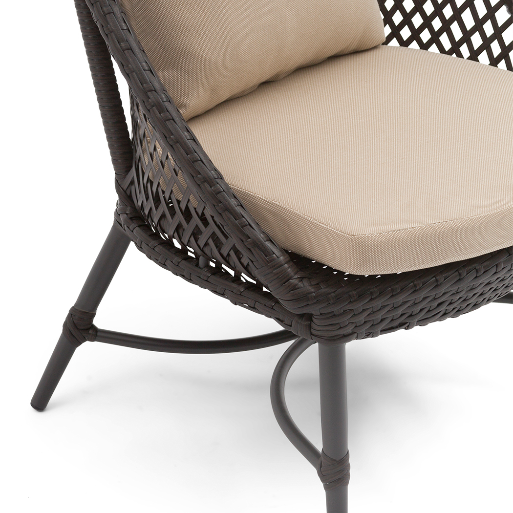   Playa 2 Seater PE Rattan Outdoor Lounge Set Coffee Table & Chairs