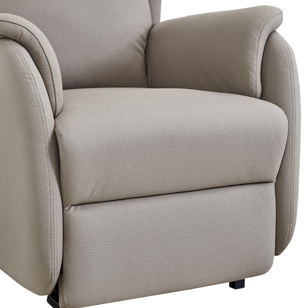   Hobart Electric Recliner Lift Chair Taupe Beige