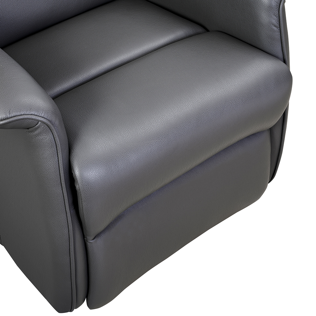   Alice Electric PU Leather Recliner Lift Chair Koala Grey