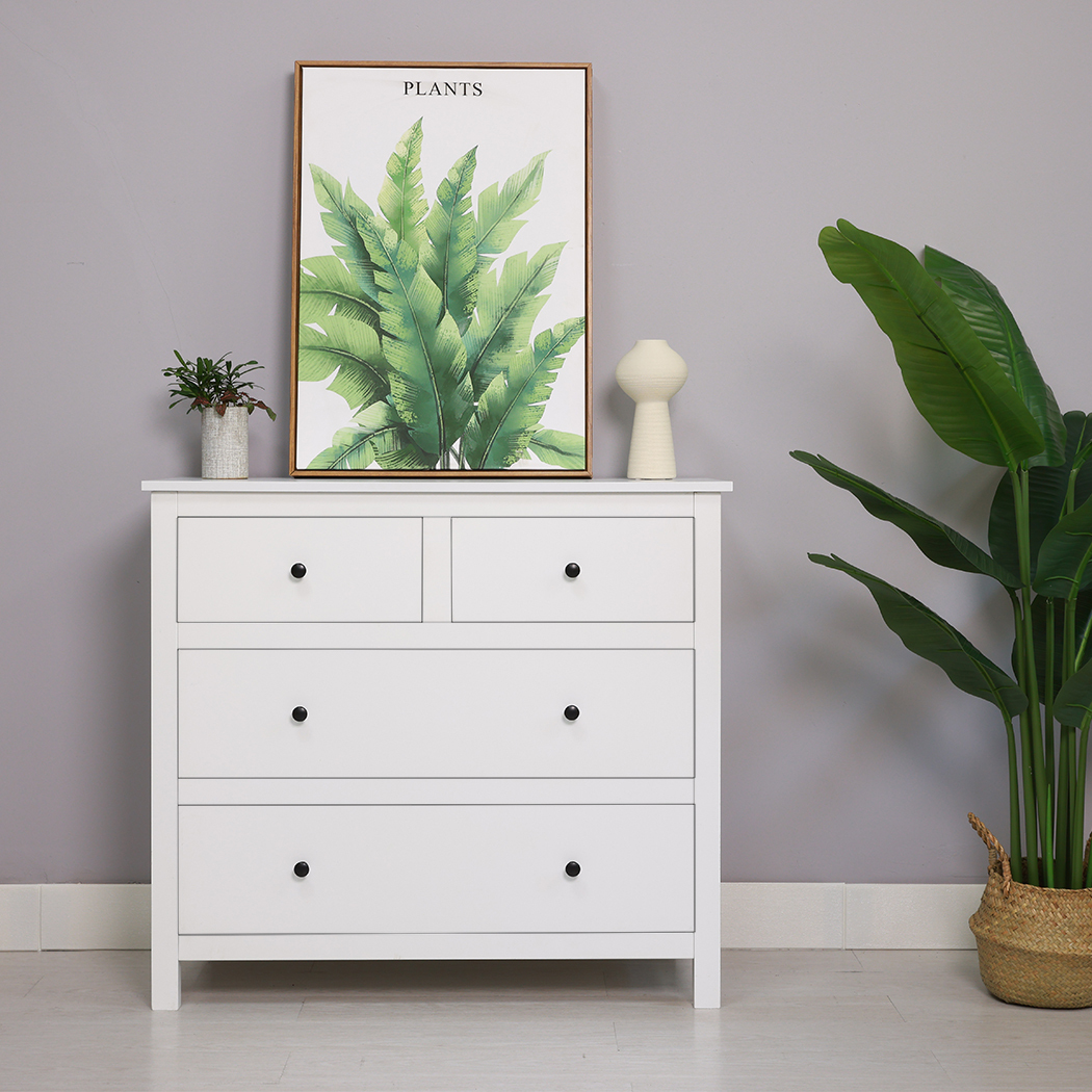   Franco 4 Chest of Drawers White
