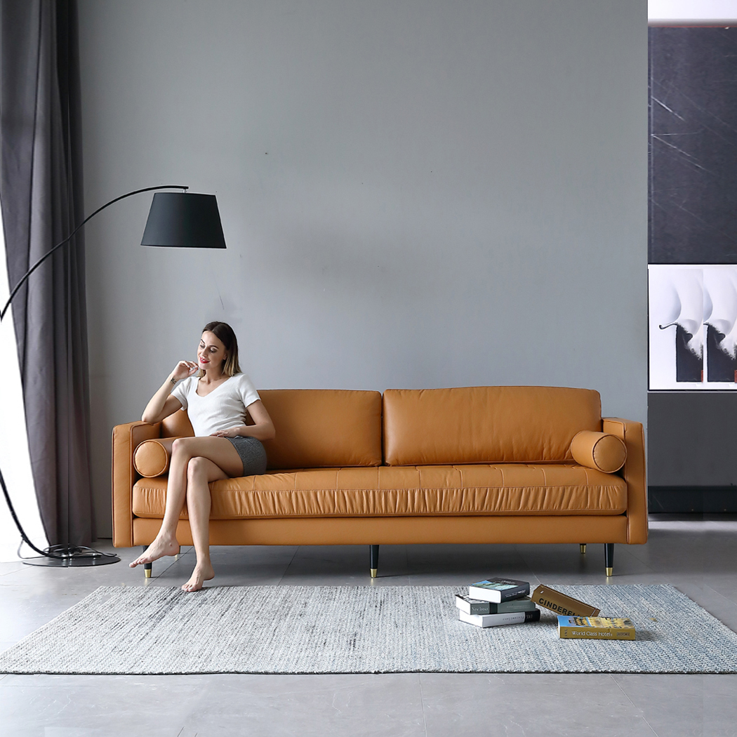   Madison 3 Seater Sofa Tan