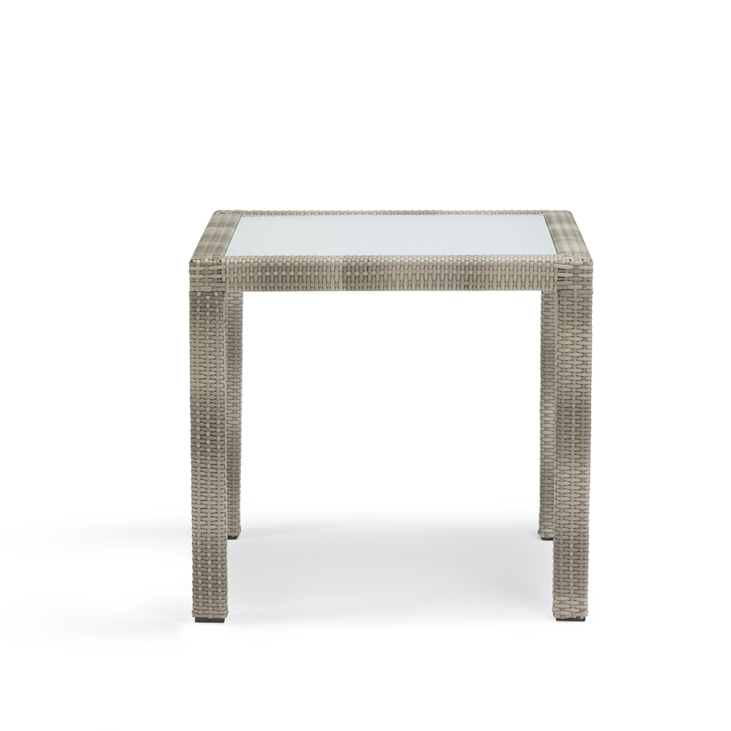   Wyatt PE Rattan Outdoor Dining Table Set Natural