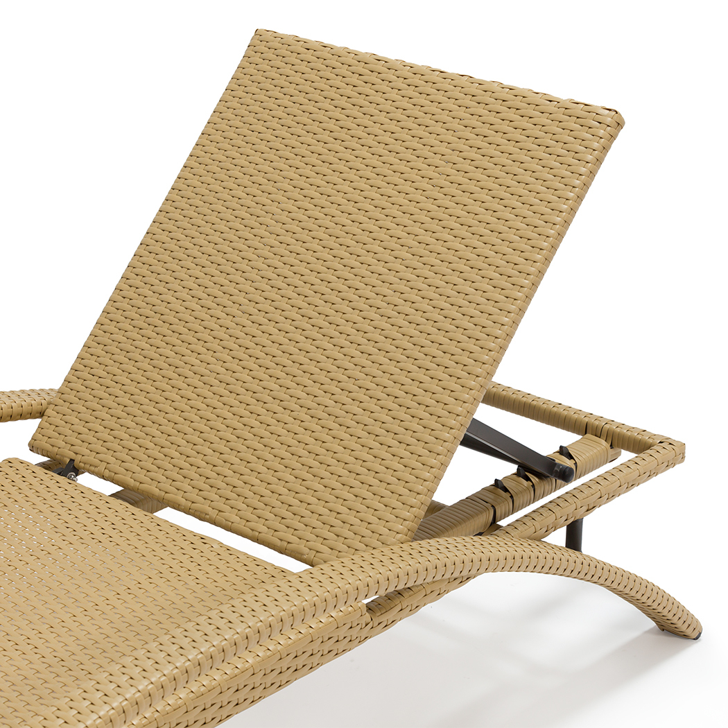   Sinnoh Outdoor Sun Lounge Bed Natural 