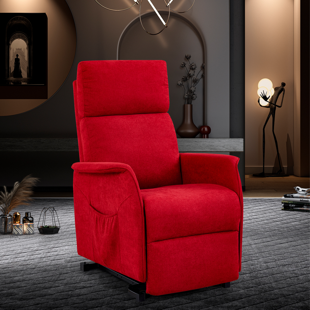   Yass Electric Recliner Lift Chair Cherry Red