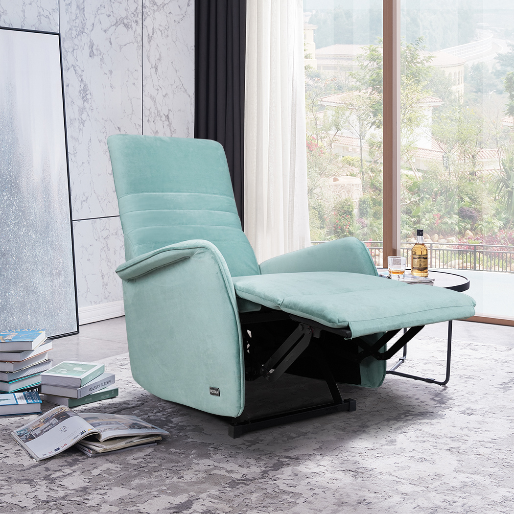   Tully Pushback Recliner Chair Green