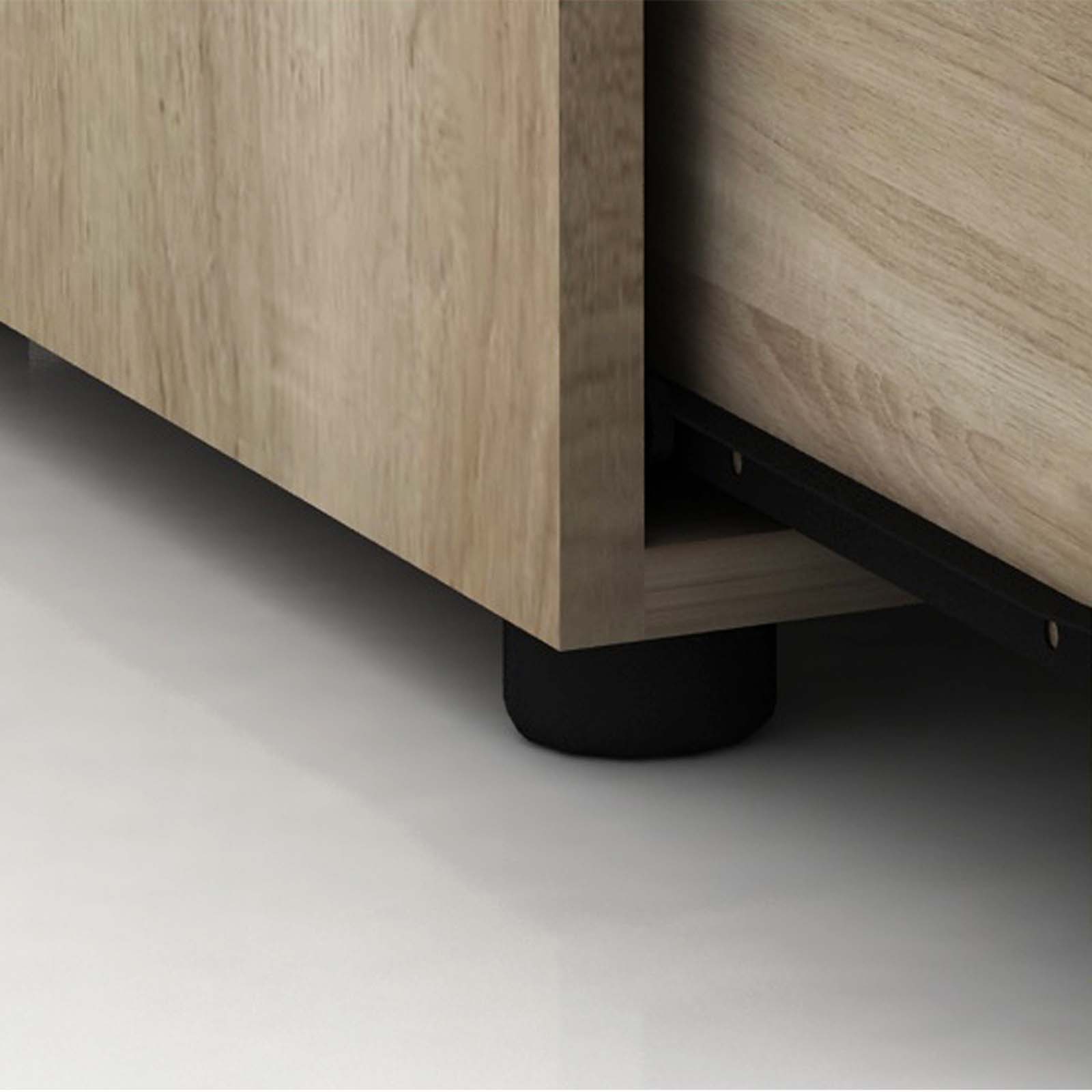   Rico 2 Drawer Filing Cabinet Light Sonoma Oak