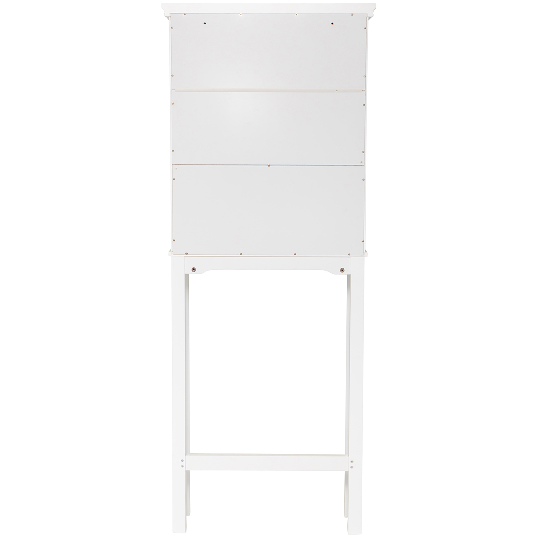   Hamptons Classic Style Over The Toilet Rack