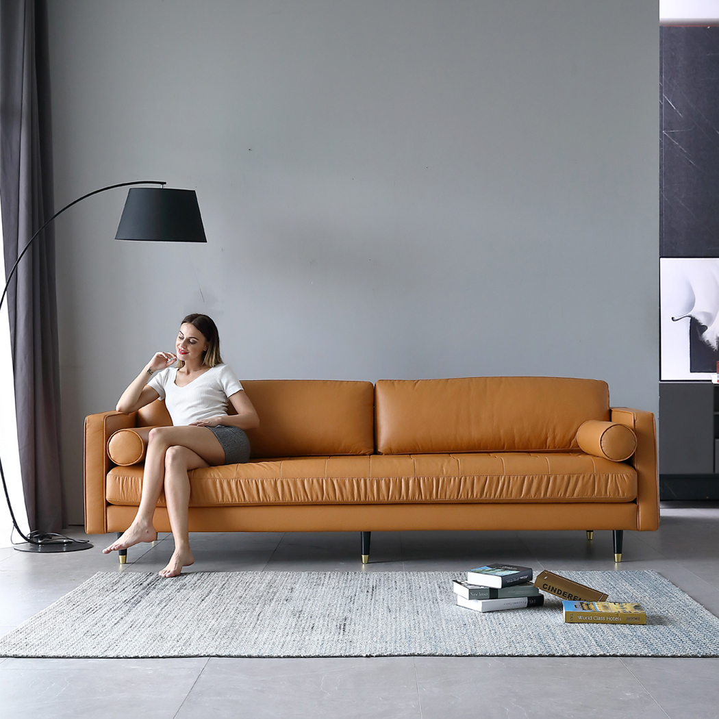   Madison 4 Seater Sofa Tan