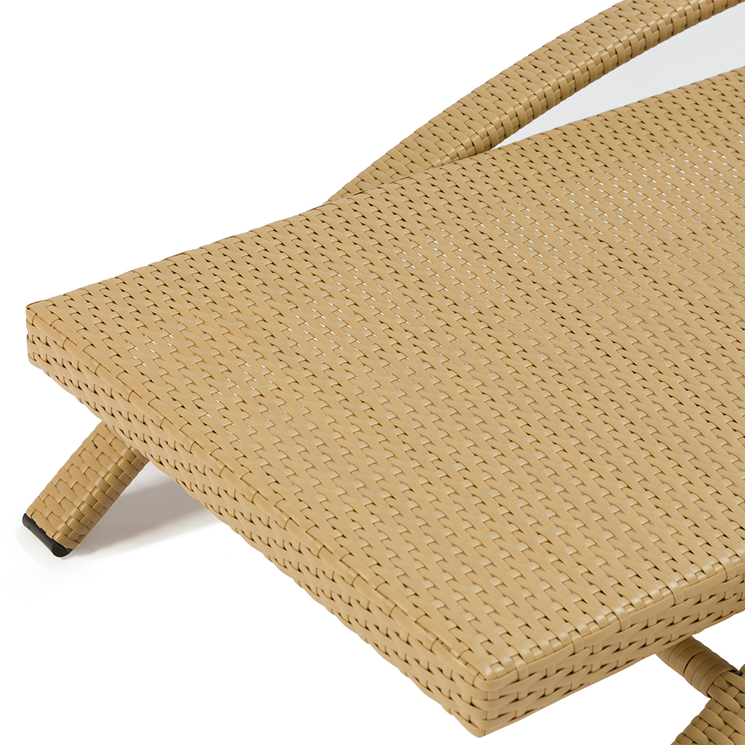   Sinnoh Outdoor Sun Lounge Bed Natural 