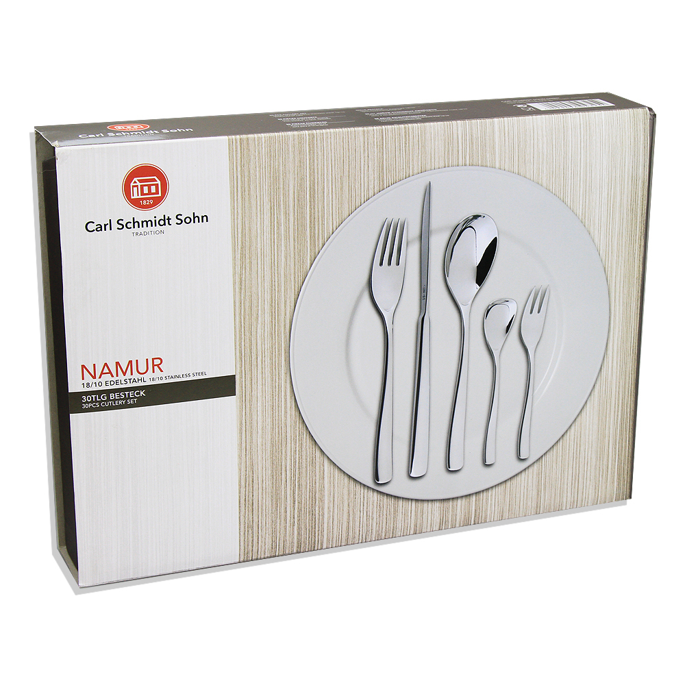   Namur 30pc Stainless Steel Cutlery Set