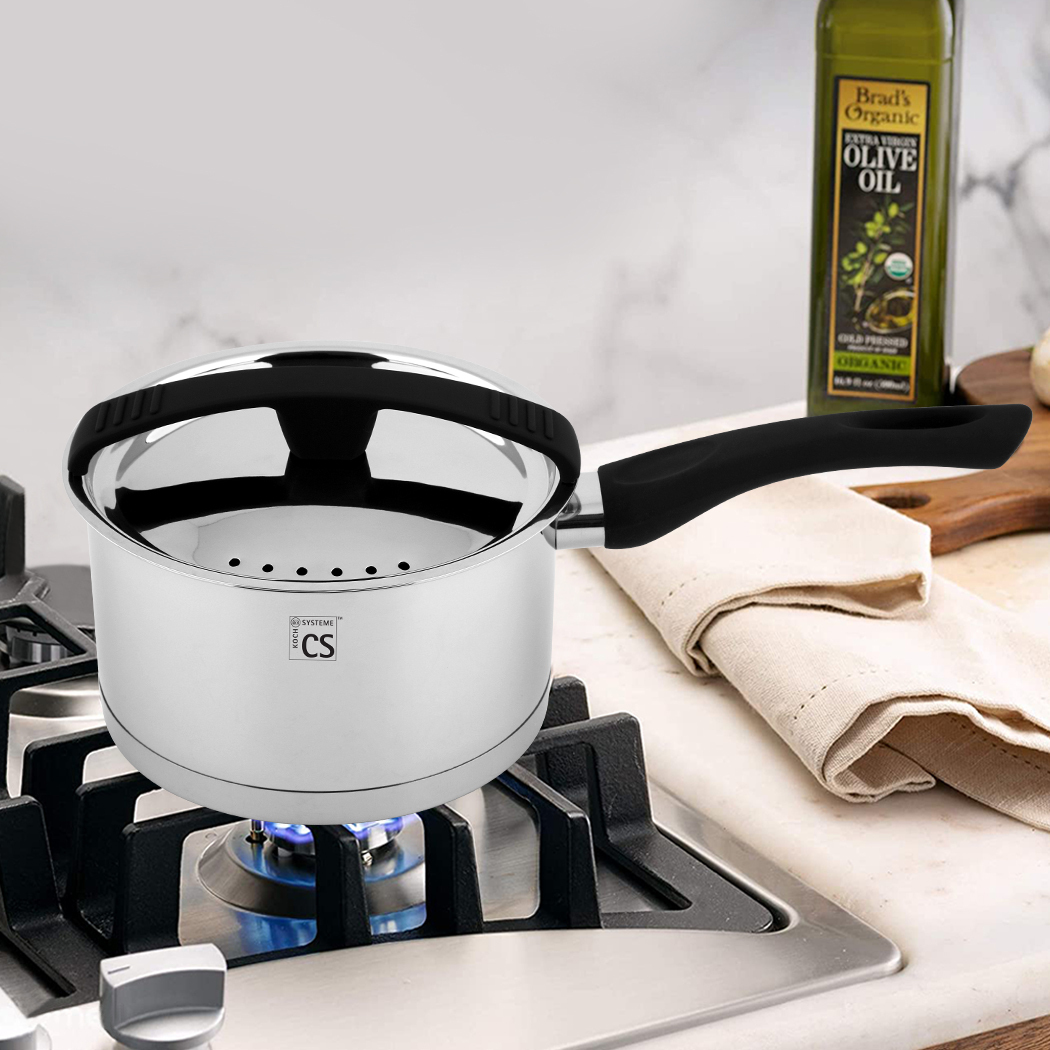   PADERBORN 2pc Casserole and Saucepan Set