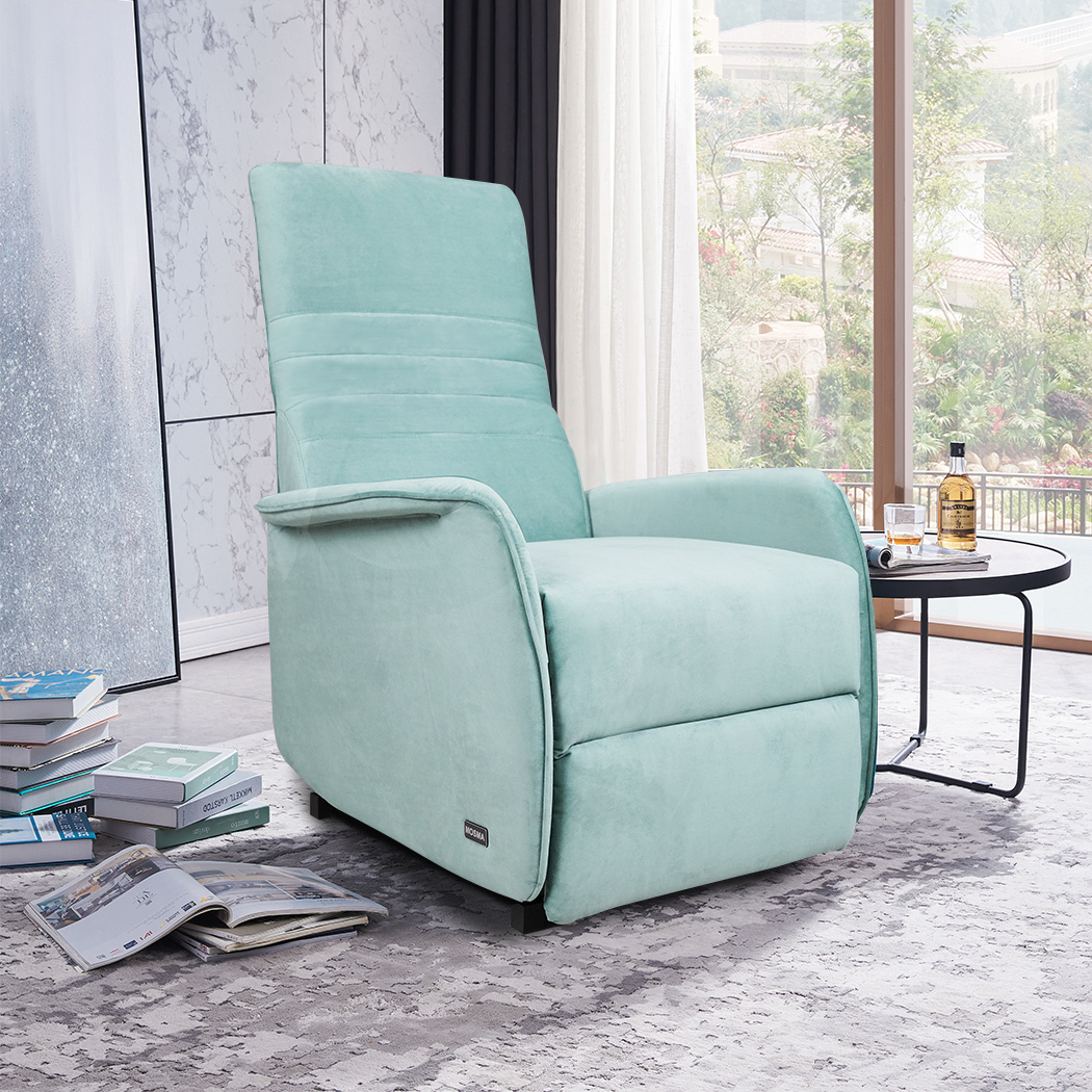   Tully Pushback Recliner Chair Green