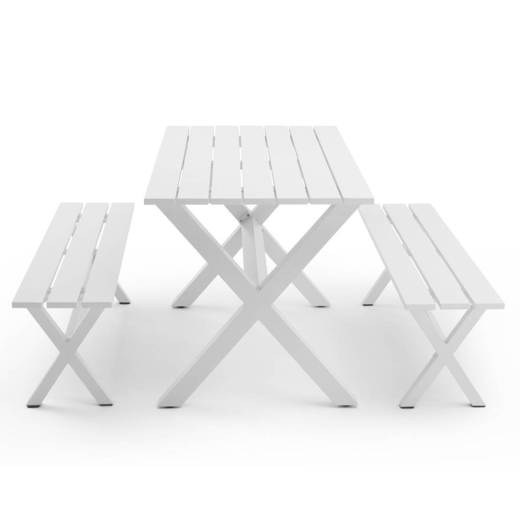   Manly 4 Seater Outdoor Dining Bench & Table Set