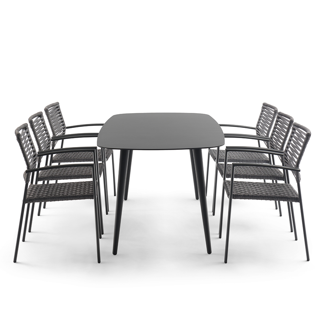   Manado 8 Seater Outdoor Dining Table Set  