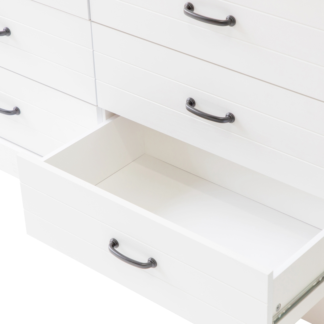   Hamptons 6 Drawer Chest White
