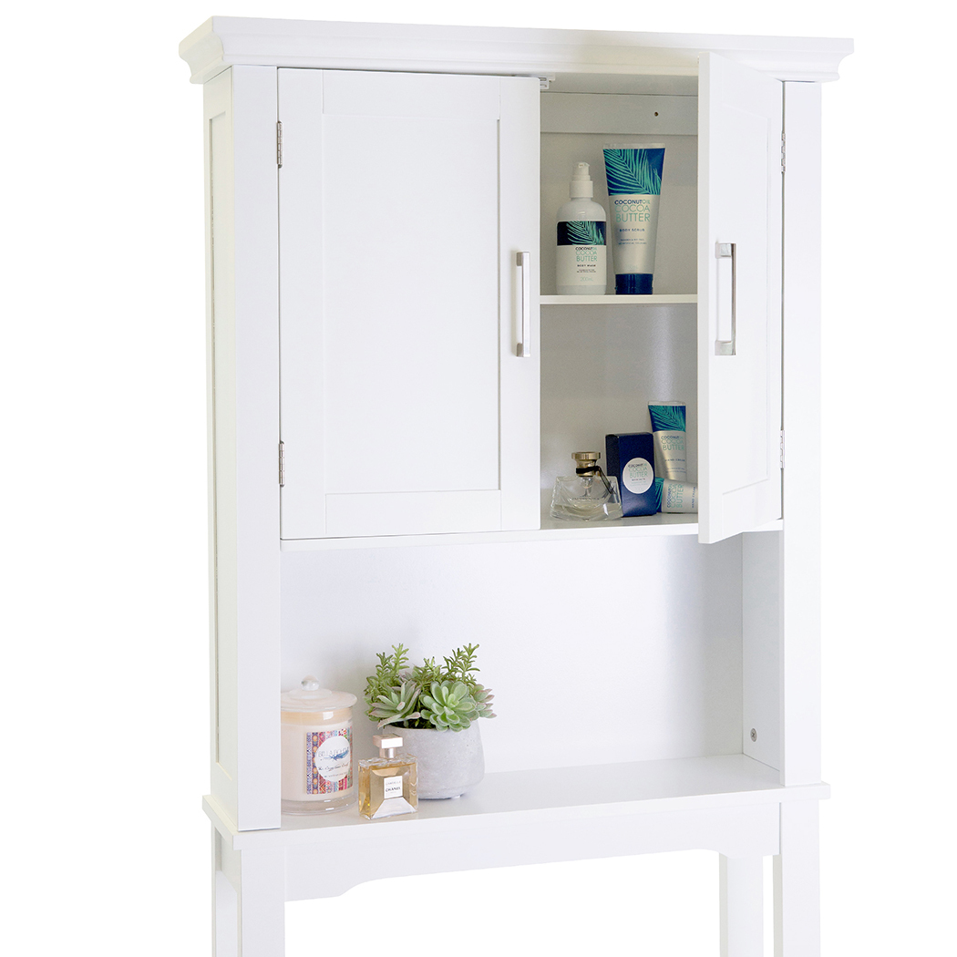   Hamptons Classic Style Over The Toilet Rack