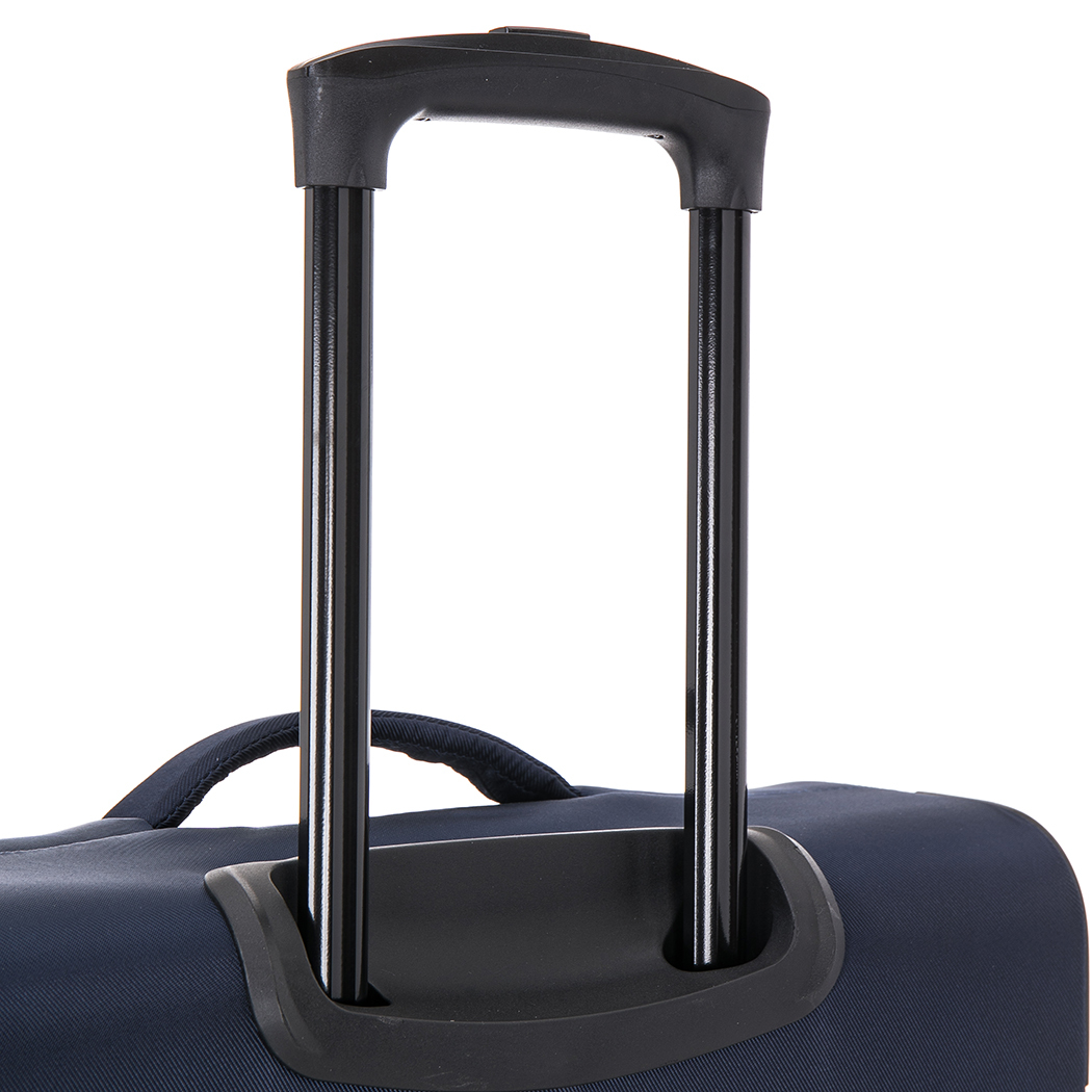   Surelite 3pc Super Lite Soft Luggage Suitcase Set Navy