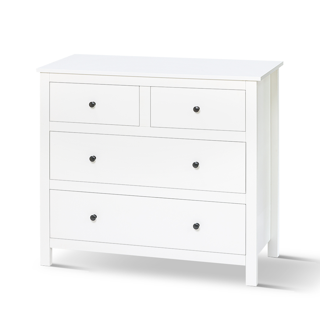 Franco 4 Chest of Drawers White