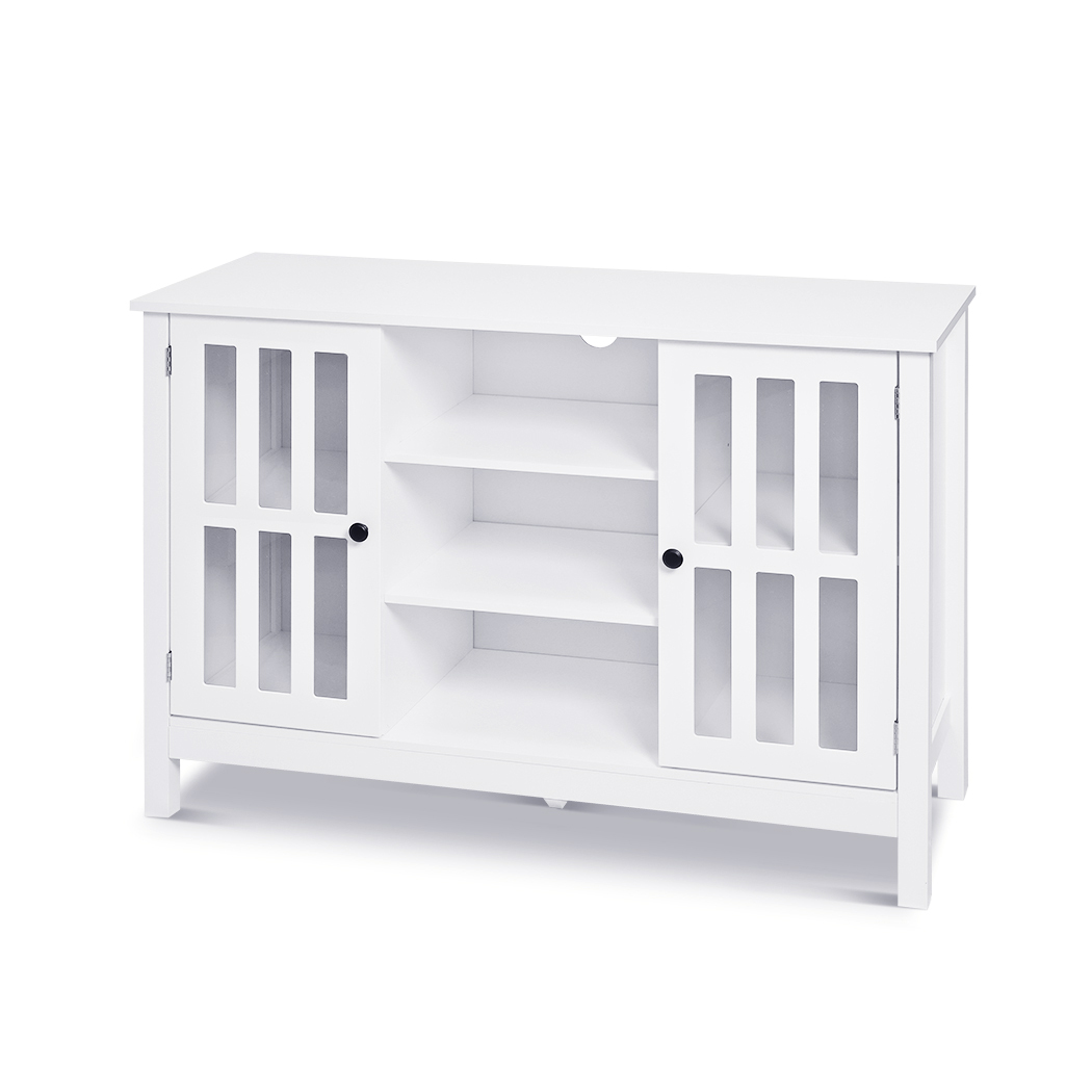 Mission Sideboard Buffet Cabinet White