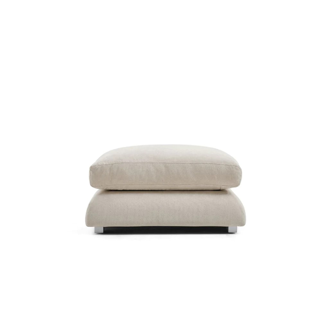 Harmony Fabric Ottoman Cream