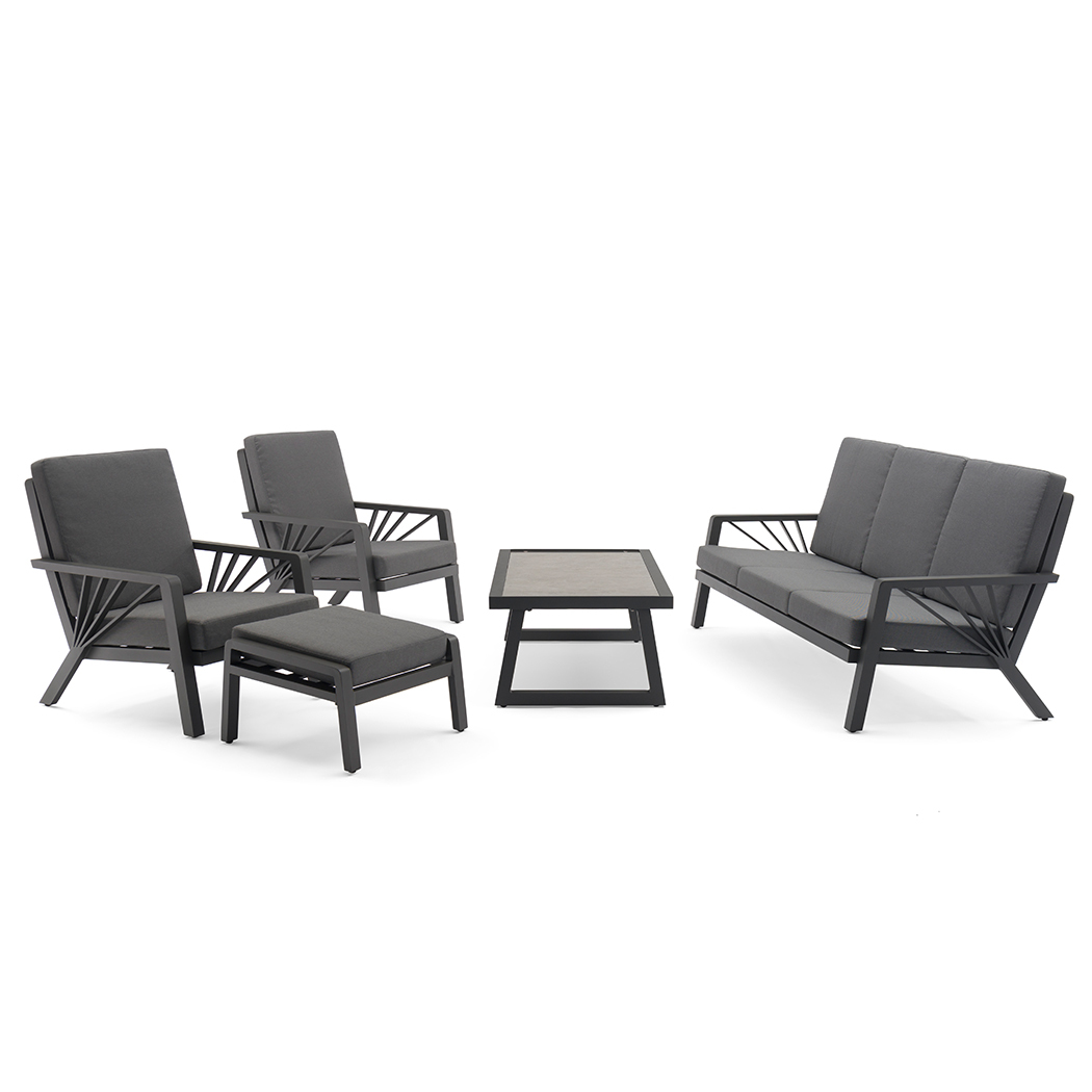 Casella 4 Seater Outdoor Lounge Sofa Set