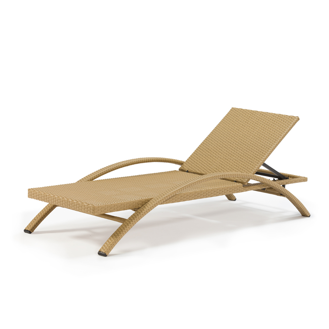 Sinnoh Outdoor Sun Lounge Bed Natural 